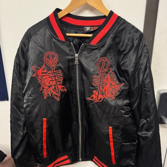 Limited Edition: 21 Pilots Rose Bomber Jacket - Picture 1 of 3